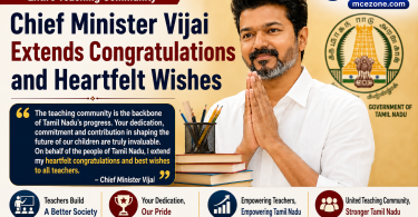 chief minister vijai extends congratulations