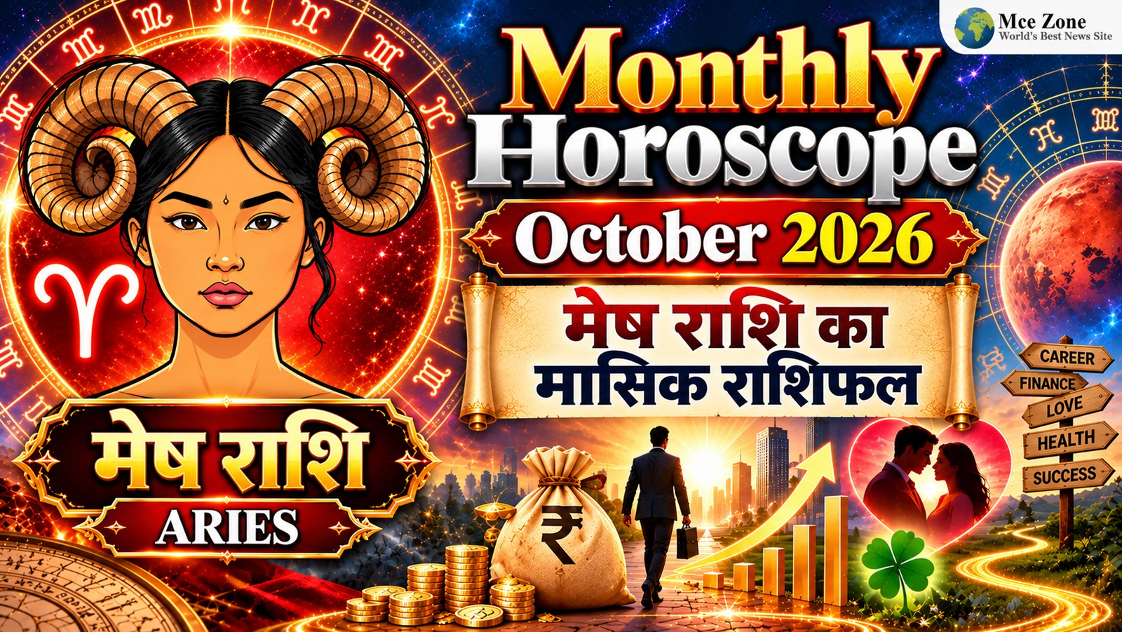 aries monthly horoscope october 2026