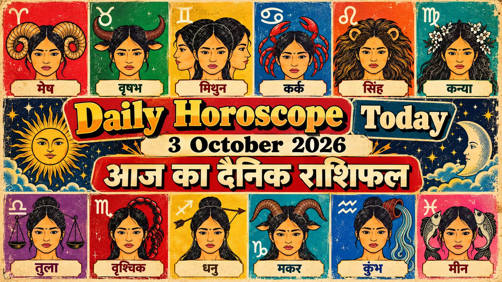 daily horoscope for today 3 october 2026