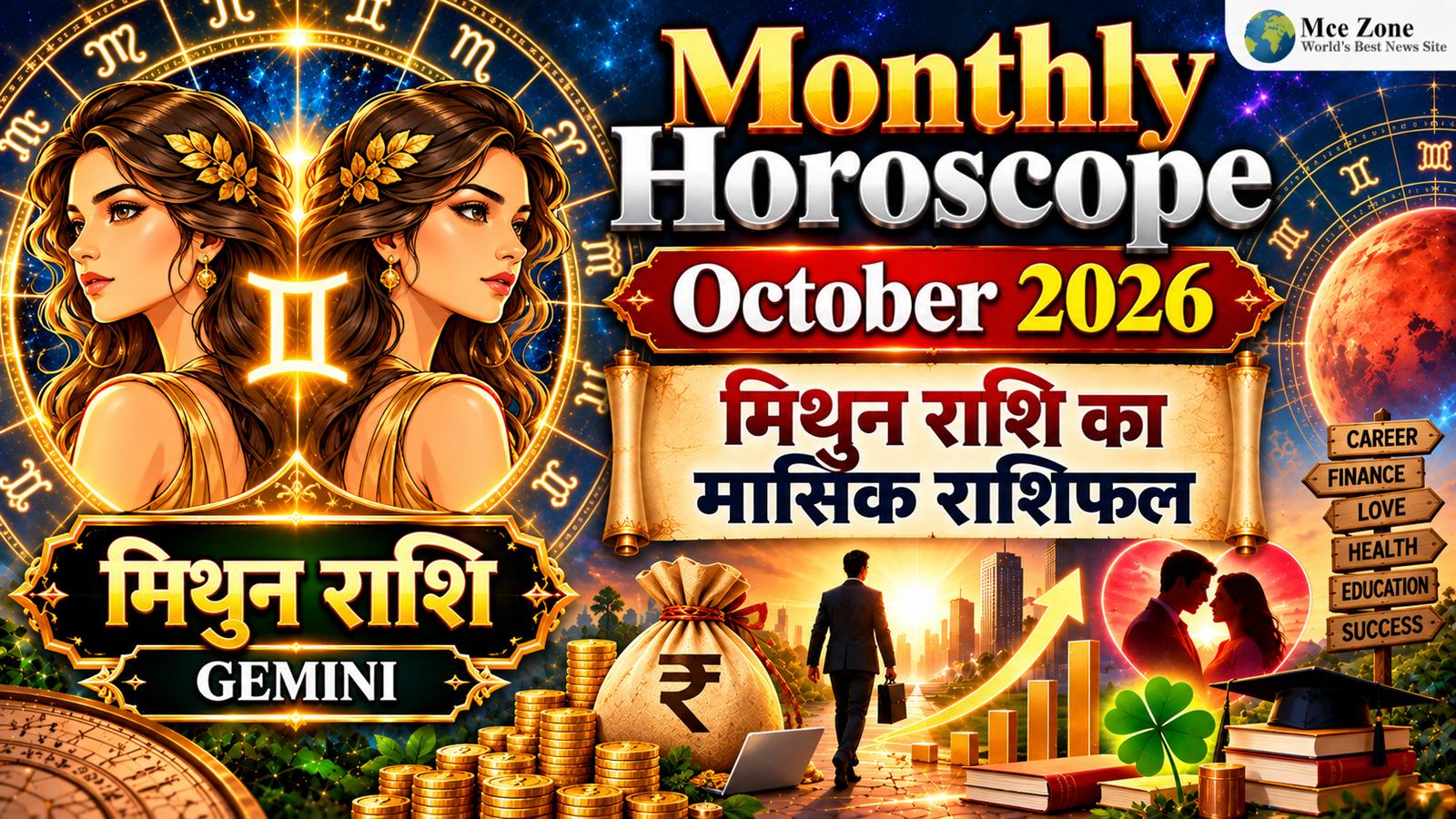 gemini monthly horoscope october 2026